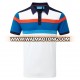 Top Quality Mens Striped Golf Shirt High Performance Polyester Dri-Fit Tech Custom Polo Shirt